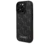 Etui Karl Lagerfeld Leather Monogram Metal Logo MagSafe do iPhone 16 Pro Max Czarny