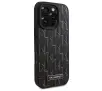 Etui Karl Lagerfeld Leather Monogram Metal Logo MagSafe do iPhone 16 Pro Max Czarny