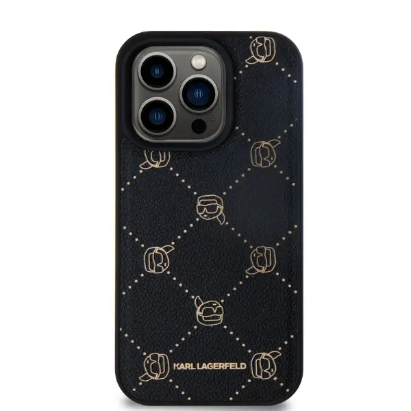 Etui Karl Lagerfeld Magsafe Karl Head do iPhone 15 Pro Max Czarny