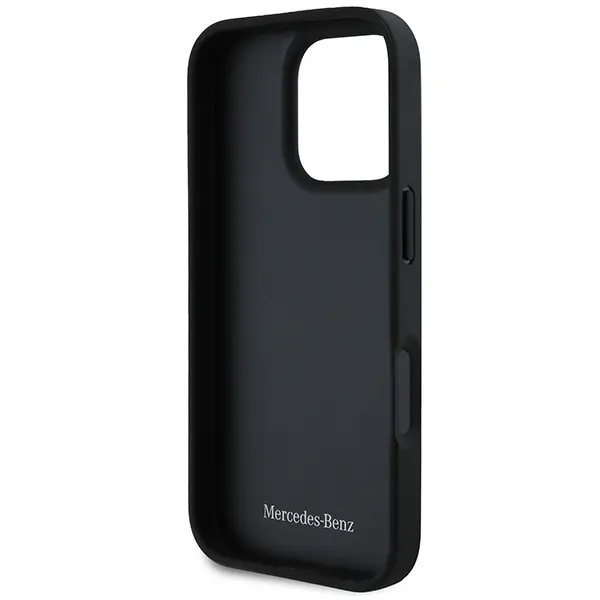 Etui Mercedes-Benz Leather Urban do iPhone 16 Pro Max Czarny