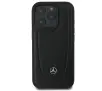 Etui Mercedes-Benz Leather Urban do iPhone 16 Pro Max Czarny