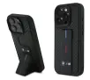 Etui BMW M Grip Stand Smooth and Carbon do iPhone 16 Pro Max Czarny