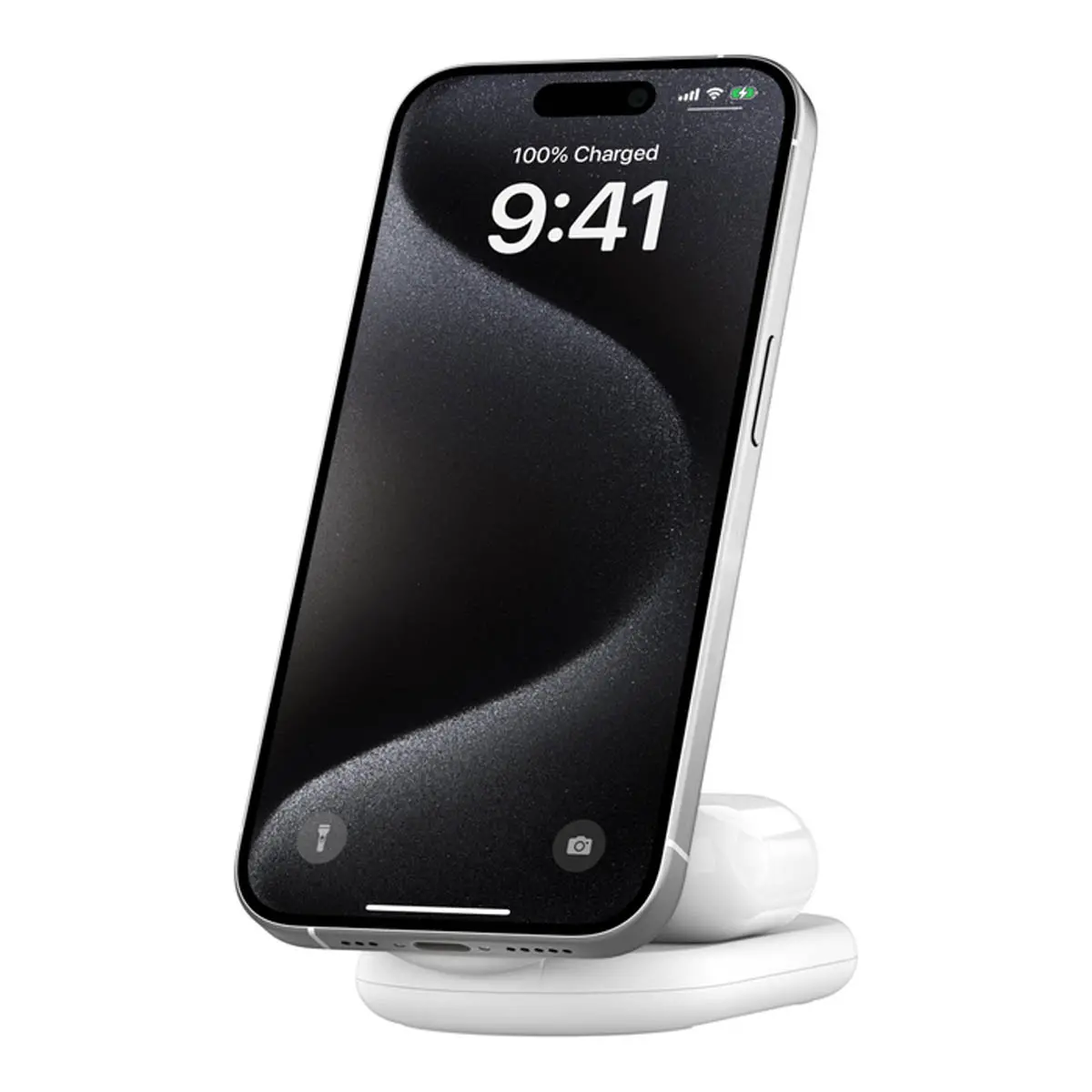 Ładowarka indukcyjna Belkin BoostCharge Pro 2w1 15W QI2 Biały