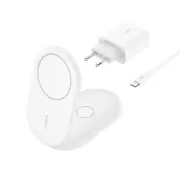 Belkin BoostCharge Pro 2w1 15W QI2 Biały