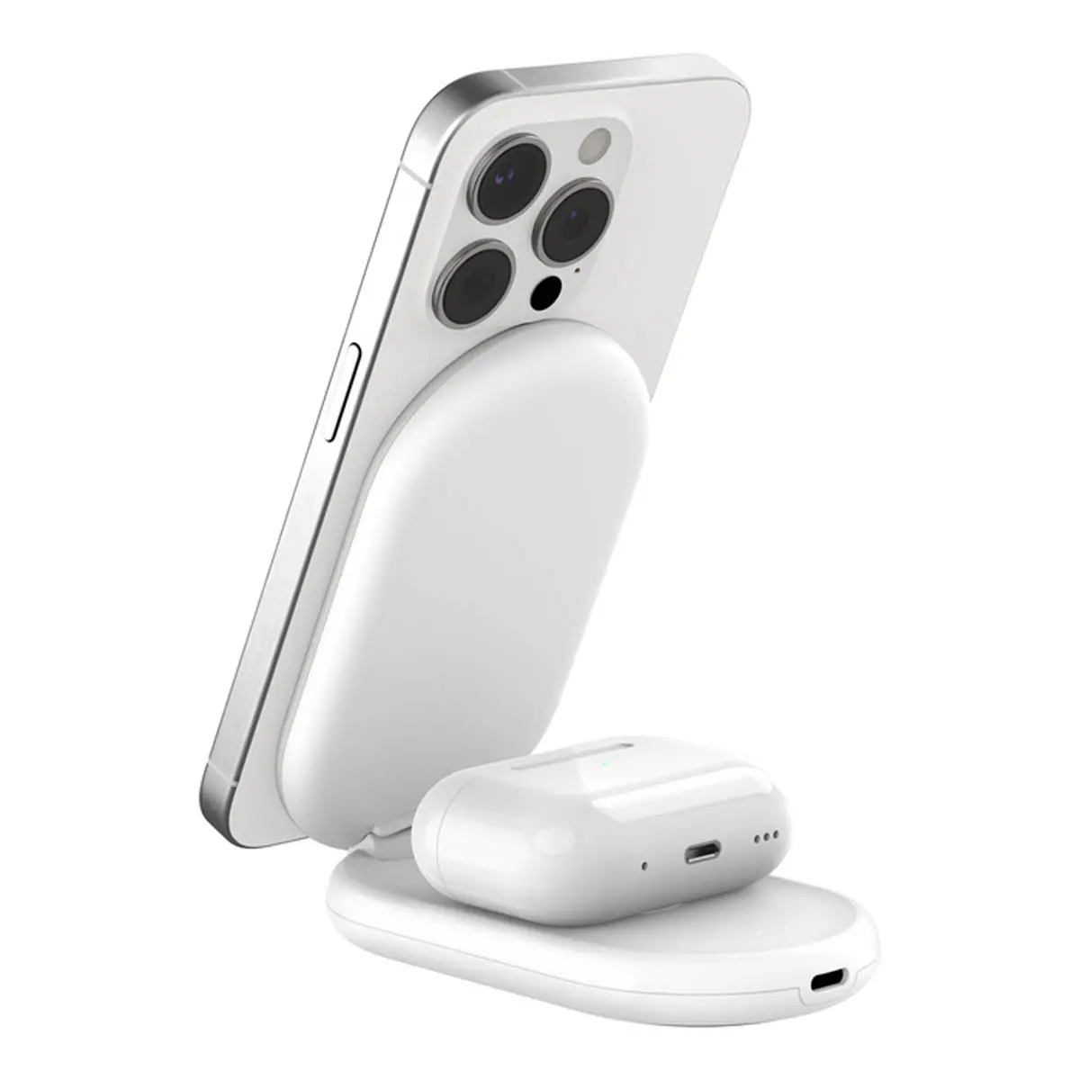 Ładowarka indukcyjna Belkin BoostCharge Pro 2w1 15W QI2 Biały