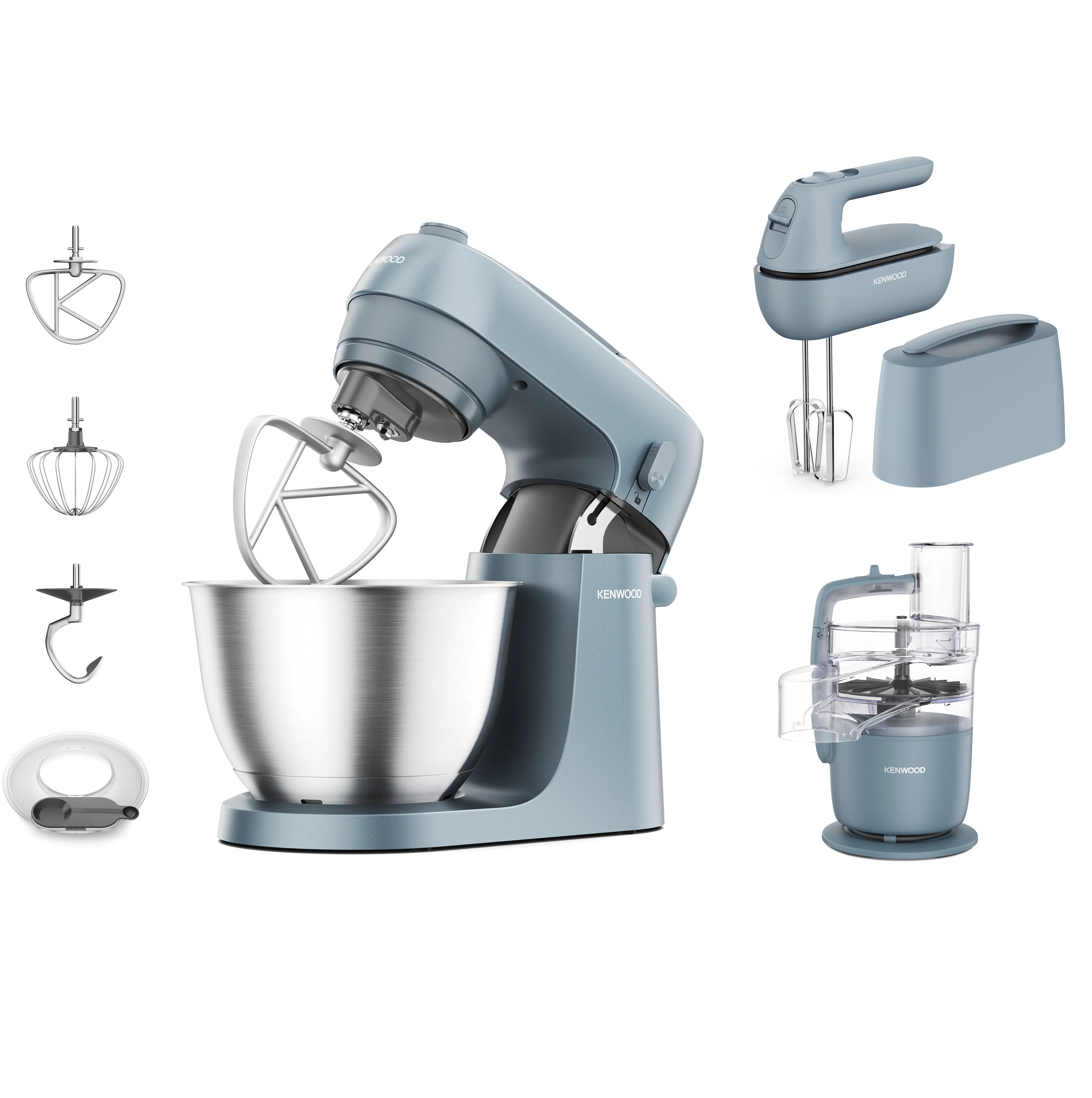 Robot planetarny Kenwood Go Collection CPG35.000GY 800W Robot wielofunkcyjny Mikser ręczny