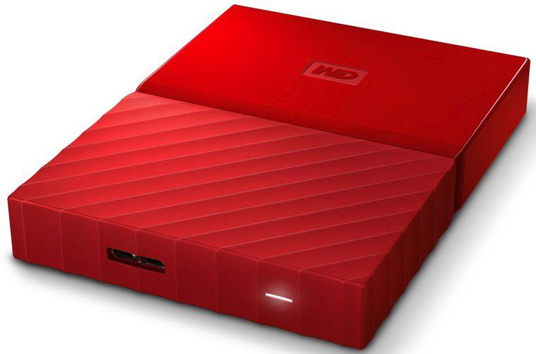 Dysk WD My Passport 3TB 2,5" USB 3.0 (czerwony)