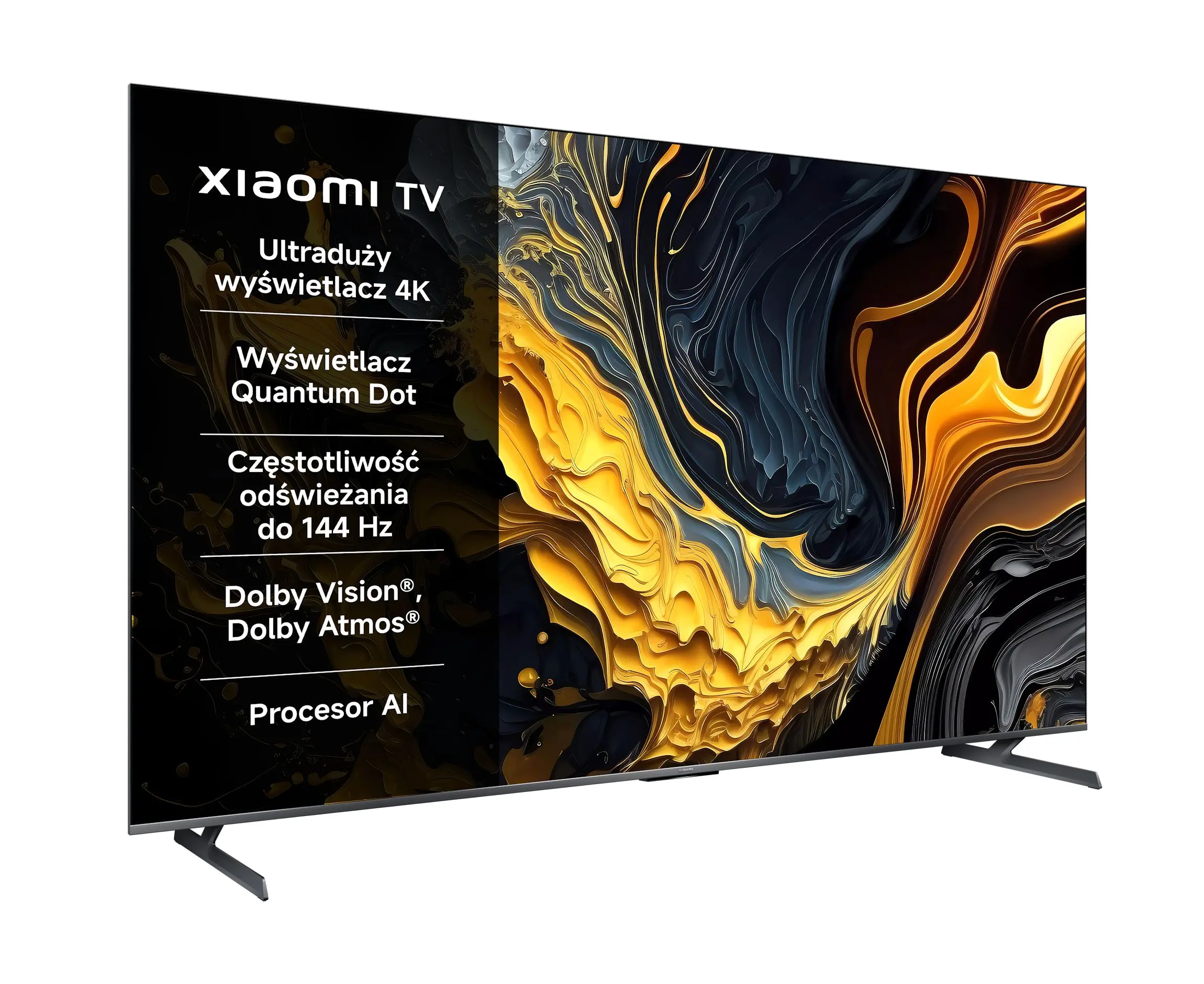 Telewizor Xiaomi TV Max 85 2025 85" QLED 4K 144Hz Google TV Dolby Vision Dolby Atmos HDMI 2.1 DVB-T2