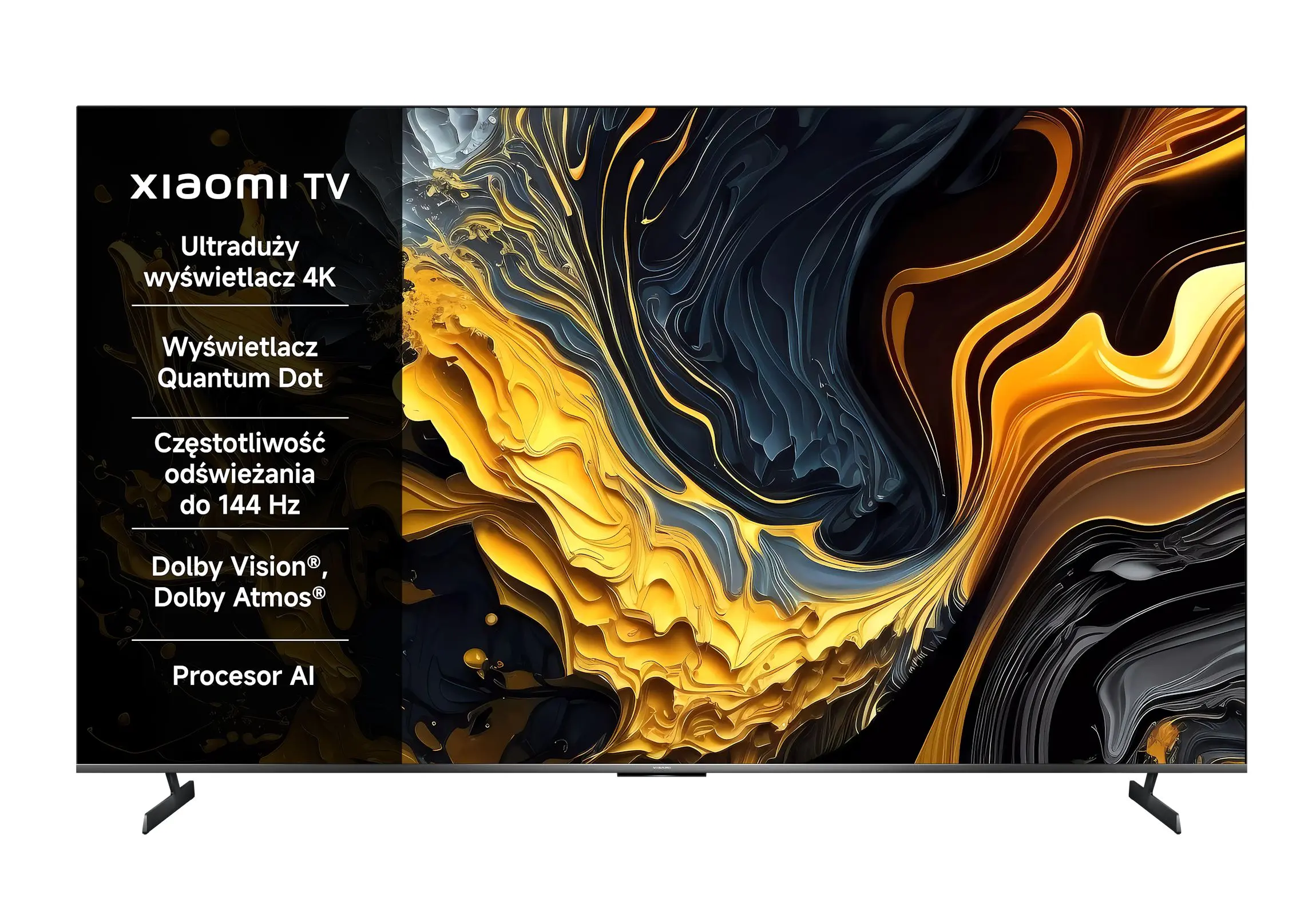 Telewizor Xiaomi TV Max 85 2025 85" QLED 4K 144Hz Google TV Dolby Vision Dolby Atmos HDMI 2.1 DVB-T2