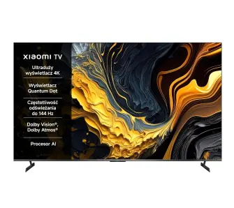 Telewizor Xiaomi TV Max 85 2025 85" QLED 4K 144Hz Google TV Dolby Vision Dolby Atmos HDMI 2.1 DVB-T2