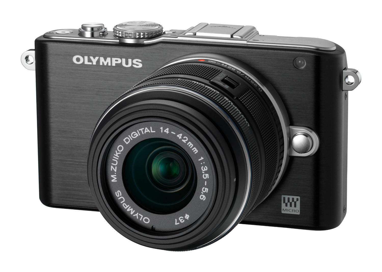 Olympus Pen E-PL3 + 14-42 mm (czarny)
