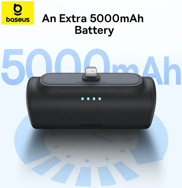 Powerbank Baseus Compact IP 5000mAh 20W Lightning Niebieski