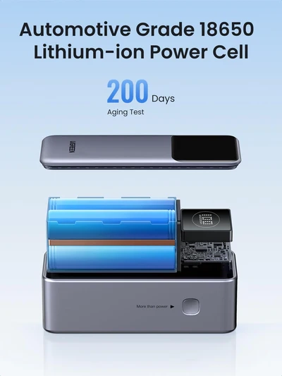 Powerbank UGREEN Nexode PB724 12000mAh 100W Szary