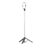 Selfie stick Hurtel WC1Y3S 1,3m Czarno-srebrny