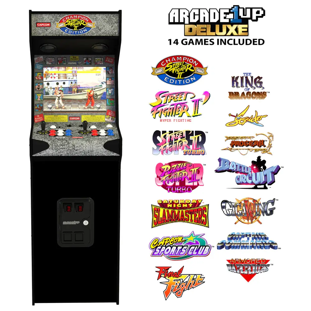 Automat arcade Arcade1UP Street Fighter Deluxe