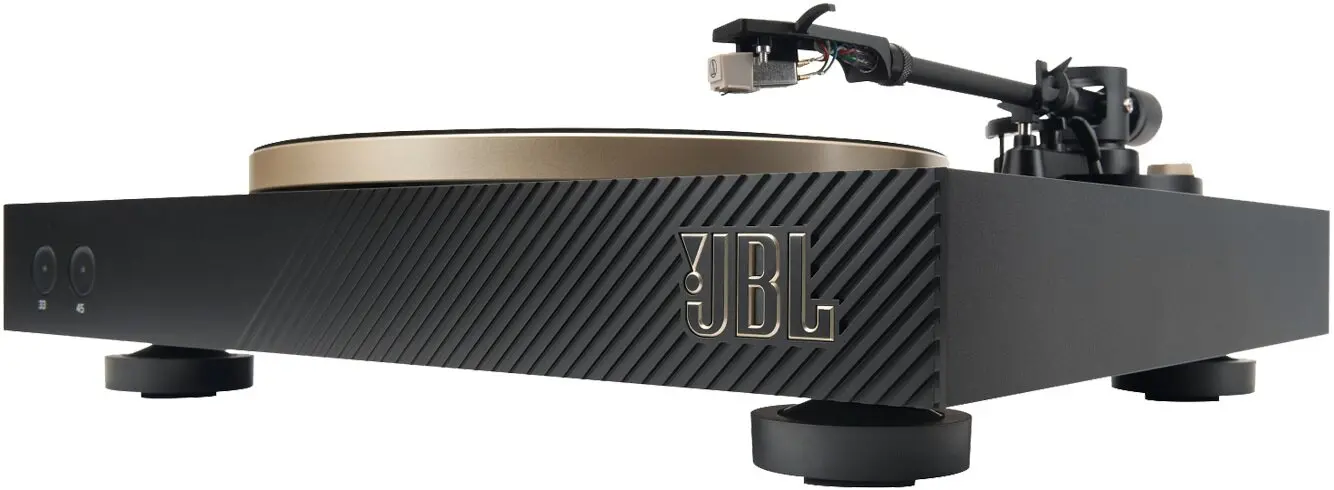 Gramofon JBL Spinner BT Ręczny Napęd paskowy Bluetooth Czarny-złoty