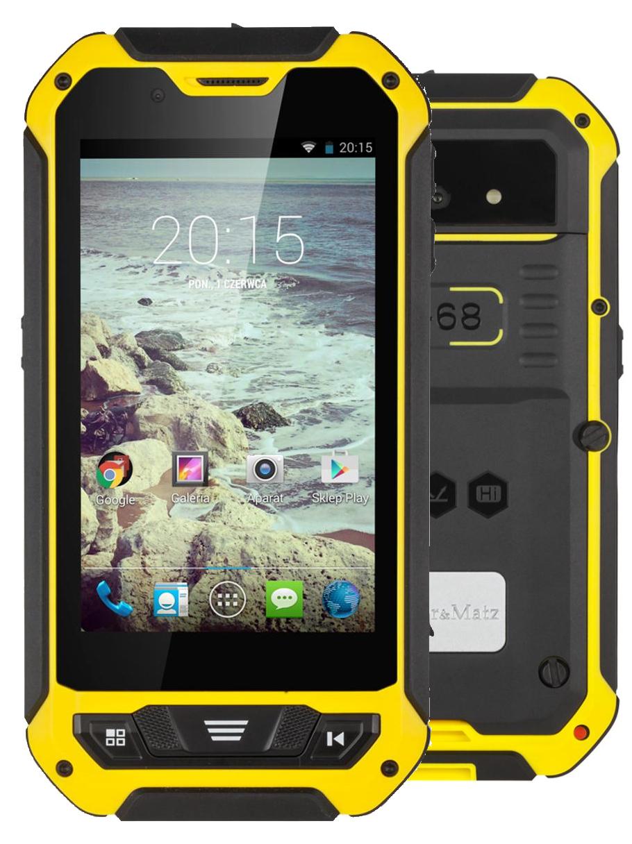 Smartfon Kruger & Matz Drive 4 Mini (żółto-czarny)