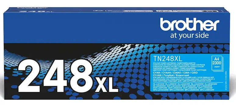 Toner Brother TN248XLC Błękitny