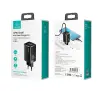 Ładowarka sieciowa USAMS USB-C+USB GaN 47W PD+QC Fast Charging Czarny