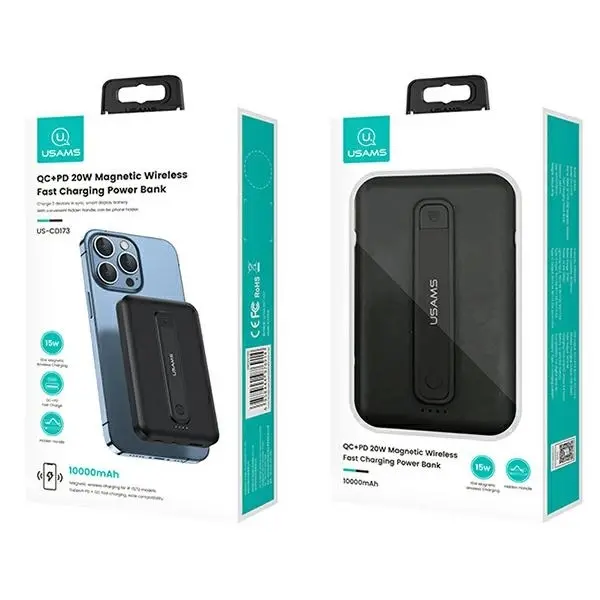 Powerbank USAMS PB64 10000mAh PD 20W Czarny