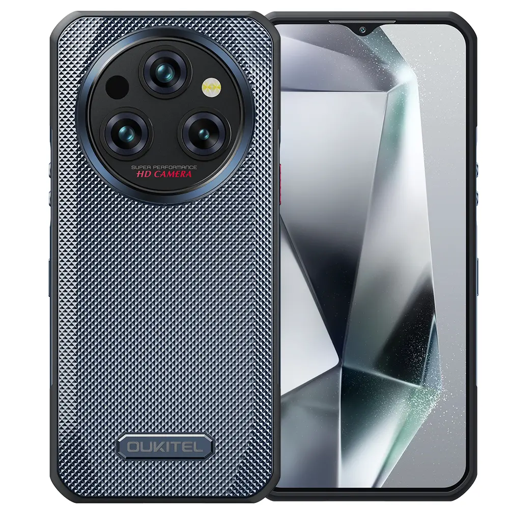 Smartfon Oukitel WP35 8/256GB 6,60" 60Hz 64Mpix Szary