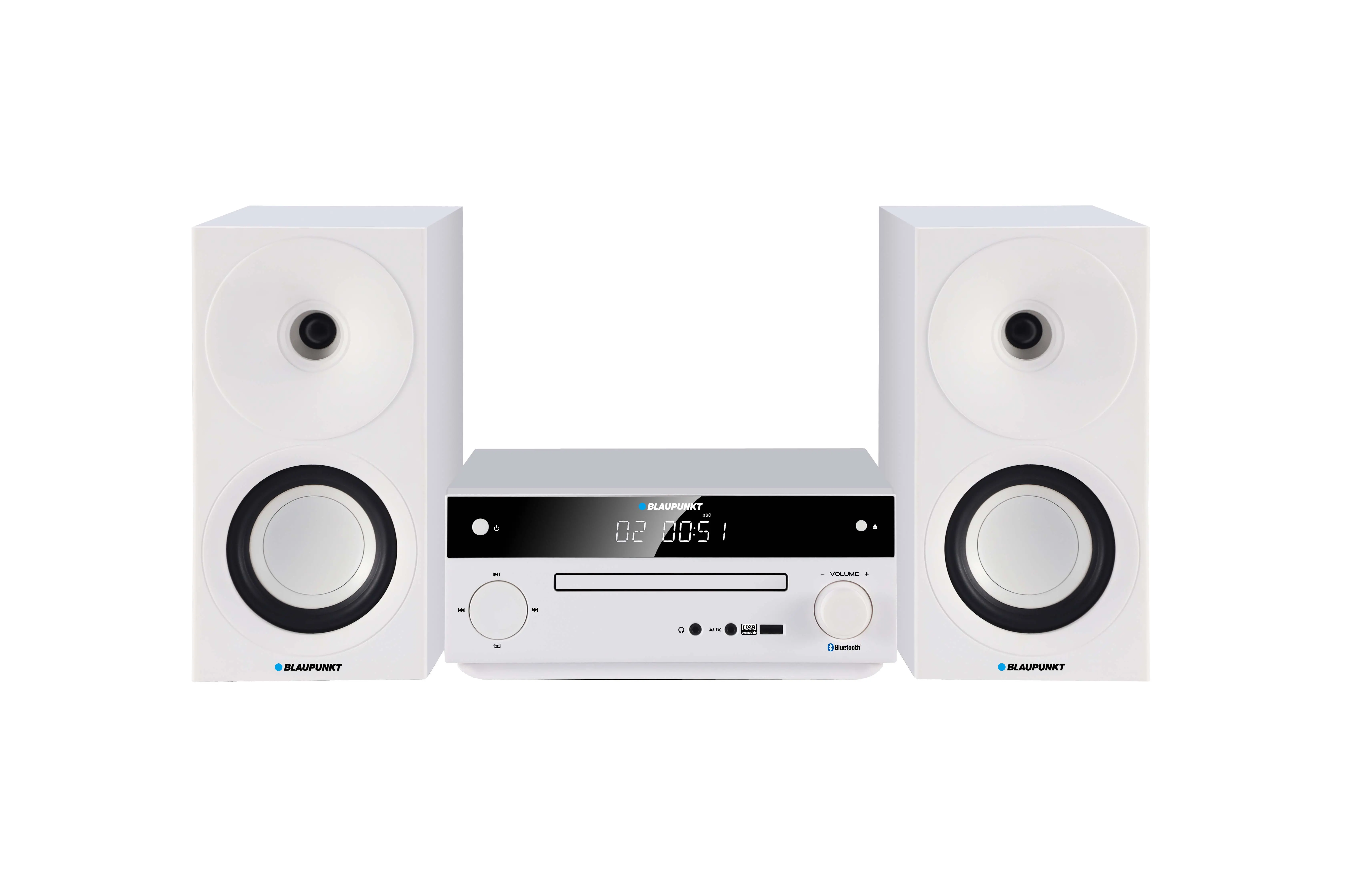 Wieża Blaupunkt MS30.2BT EDITION 50W Bluetooth Radio FM Biały