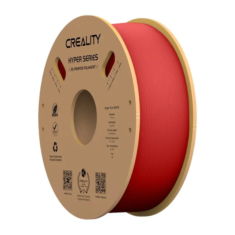 Filament Creality Hyper PLA 1,75mm Czerwony