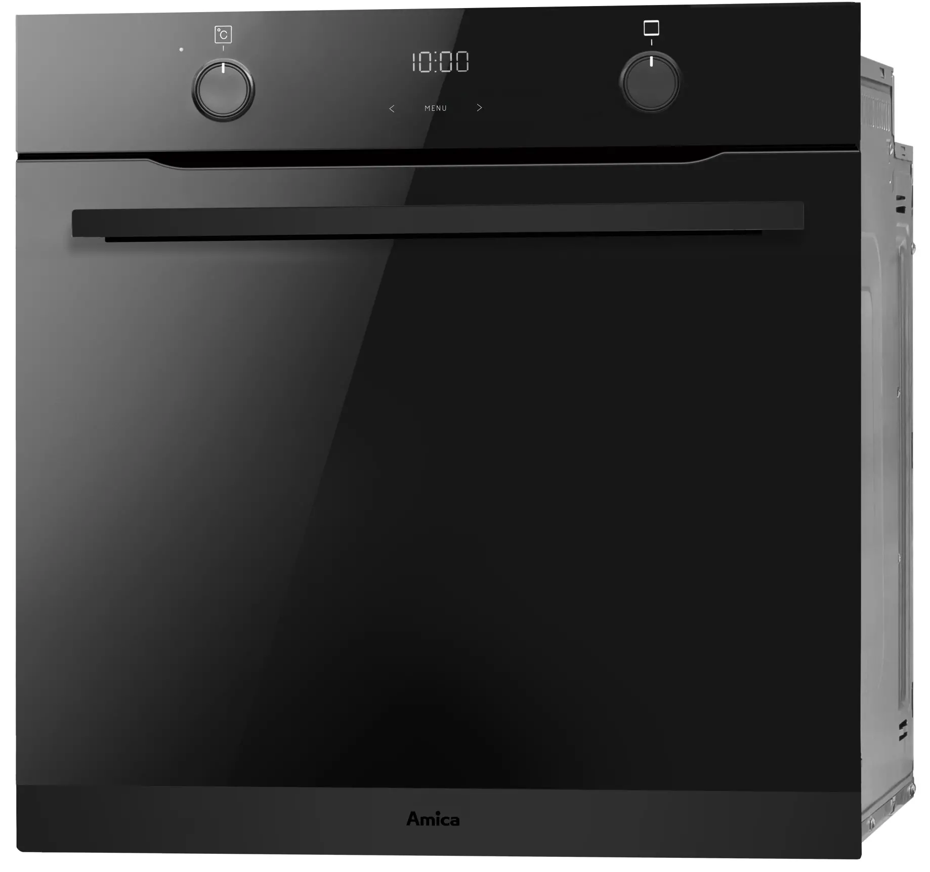 Piekarnik elektryczny parowy Amica EED37671BA X-Type Steam Pizza Termoobieg Termosonda Czarny