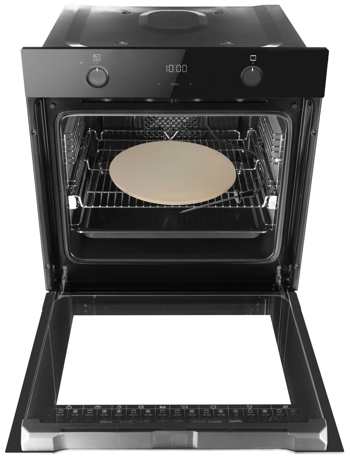 Piekarnik elektryczny parowy Amica EED37671BA X-Type Steam Pizza Termoobieg Termosonda Czarny