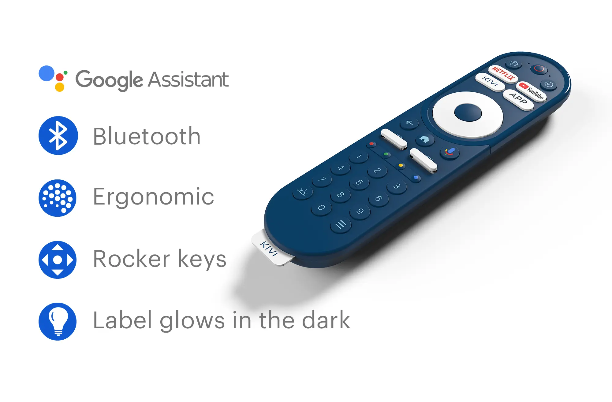 Telewizor KIVI 32H760QW 32" LED HD Ready Android TV DVB-T2