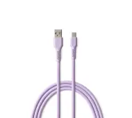 Colorum USB-A do USB-C 1,8m 3A CK60 1,8m Fioletowy