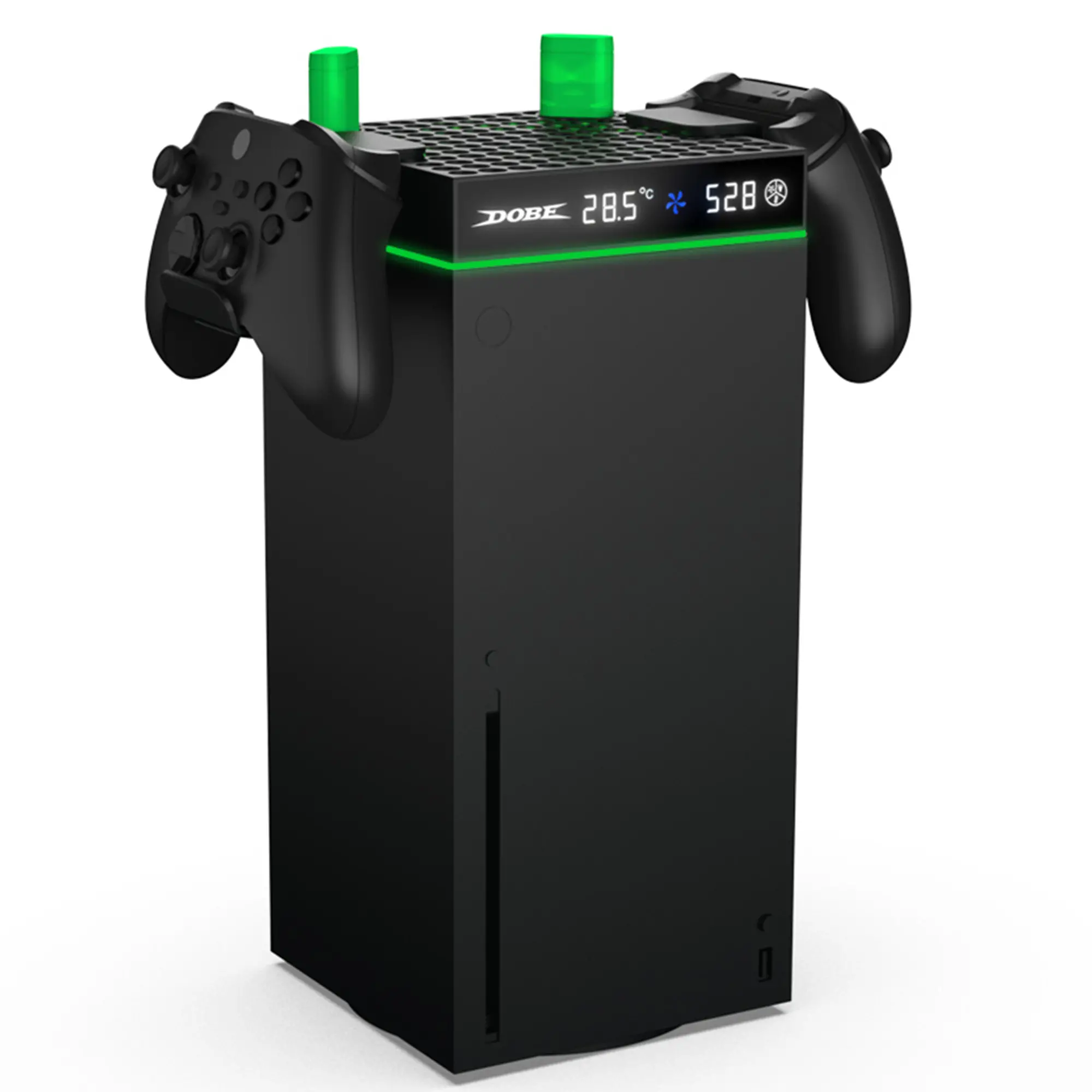 Nakładka Dobe TYX-3606 Wentylator do Xbox Series X/S + 2 akumulatory