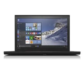 Laptop biznesowy Lenovo ThinkPad T560 15,6"  i7-6600U 16GB RAM  256GB Dysk SSD  Win7/Win10 Pro Czarny