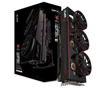 Karta graficzna XFX Mercury Radeon RX 7900 XTX Magnetic Air Gaming 24GB GDDR6 384bit FSR