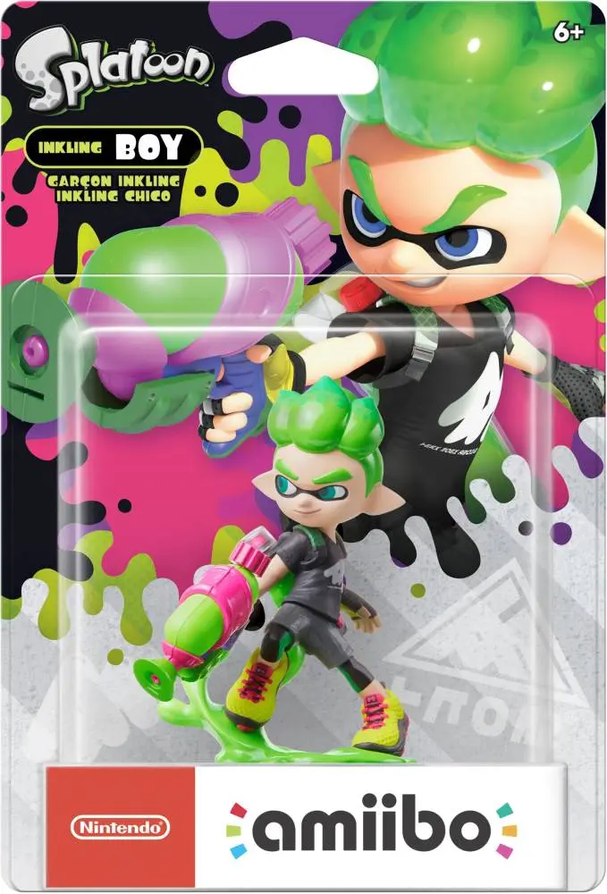 Figurka Nintendo Amiibo Splatoon - Inkling Boy Green