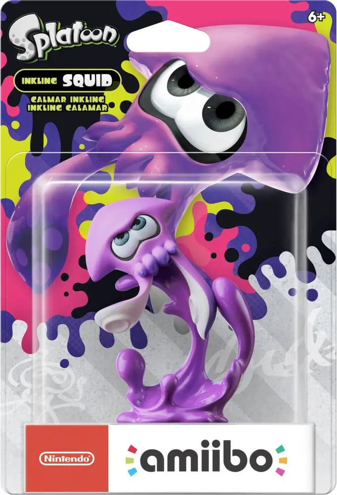 Figurka Nintendo Amiibo Splatoon - Inkling Squid Neon Purple