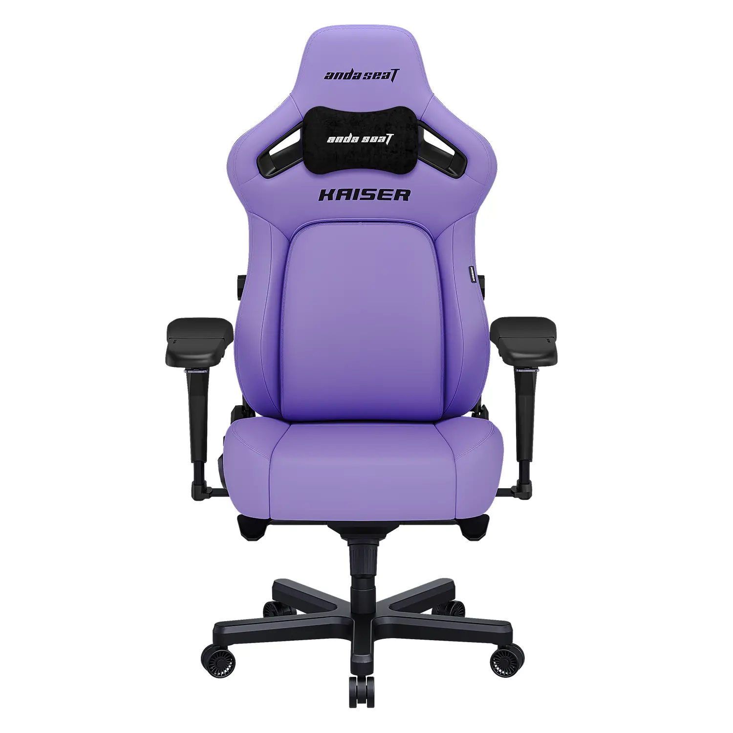 Fotel Anda Seat Kaiser 4 L Gamingowy do 120kg Skóra Eco Fioletowy