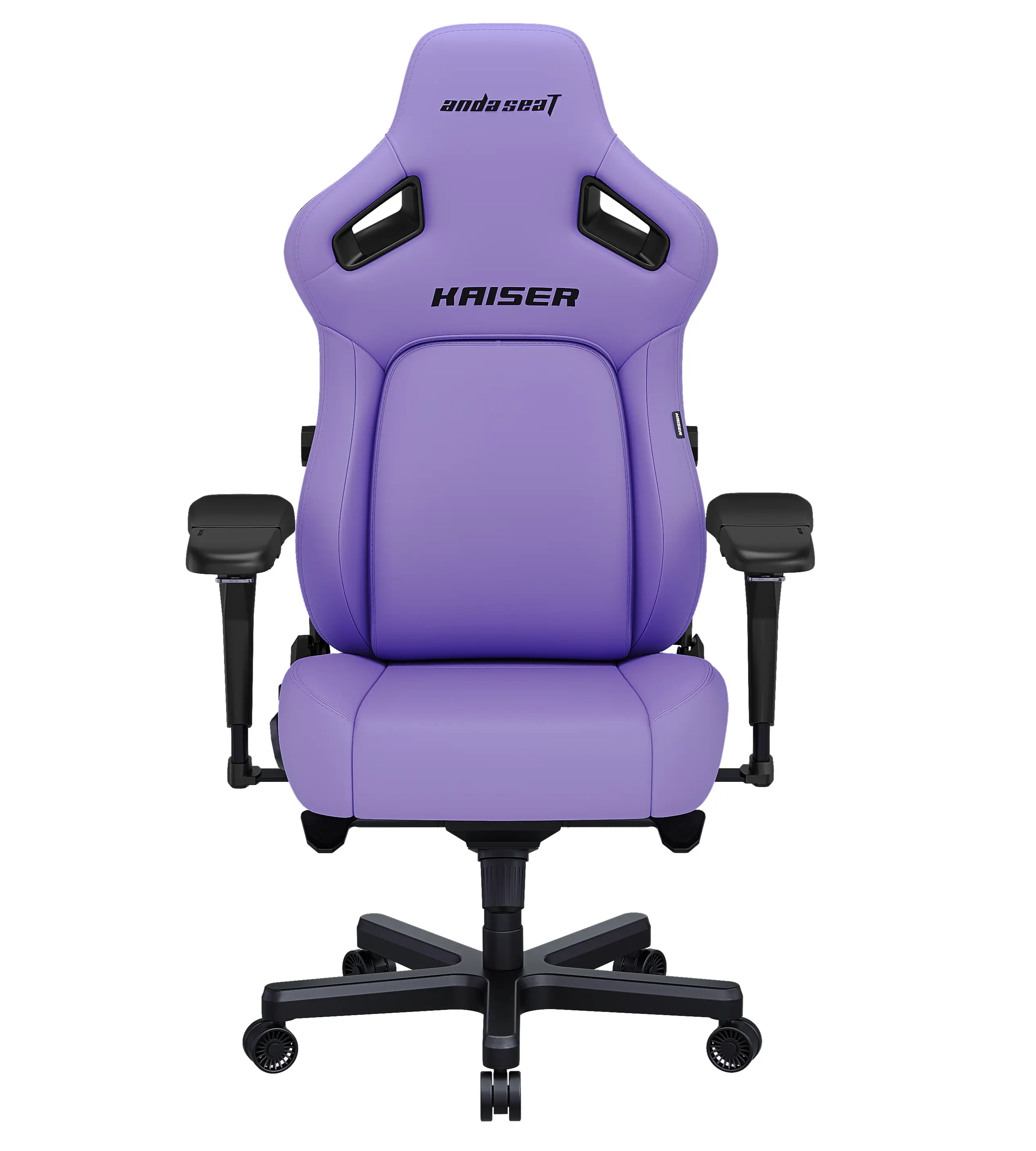 Fotel Anda Seat Kaiser 4 L Gamingowy do 120kg Skóra Eco Fioletowy