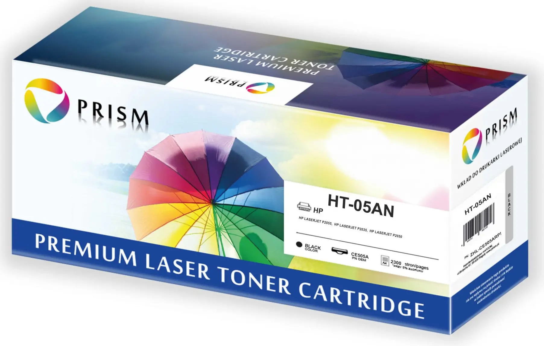Toner Prism ZHL-CE505ARP (zamiennik NR 05A CE505A, CRG-719) Czarny