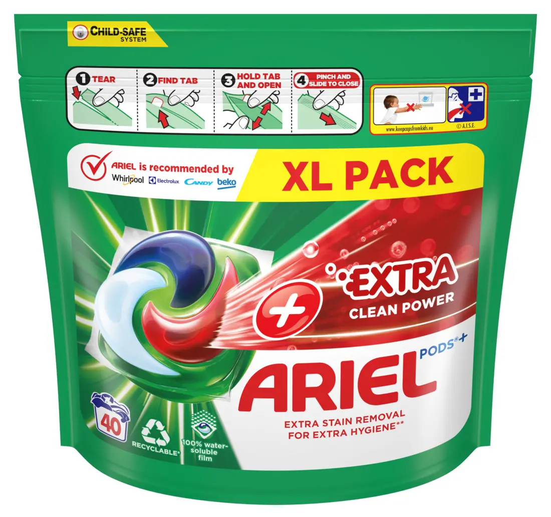Ariel Extra Clean Power 40szt.