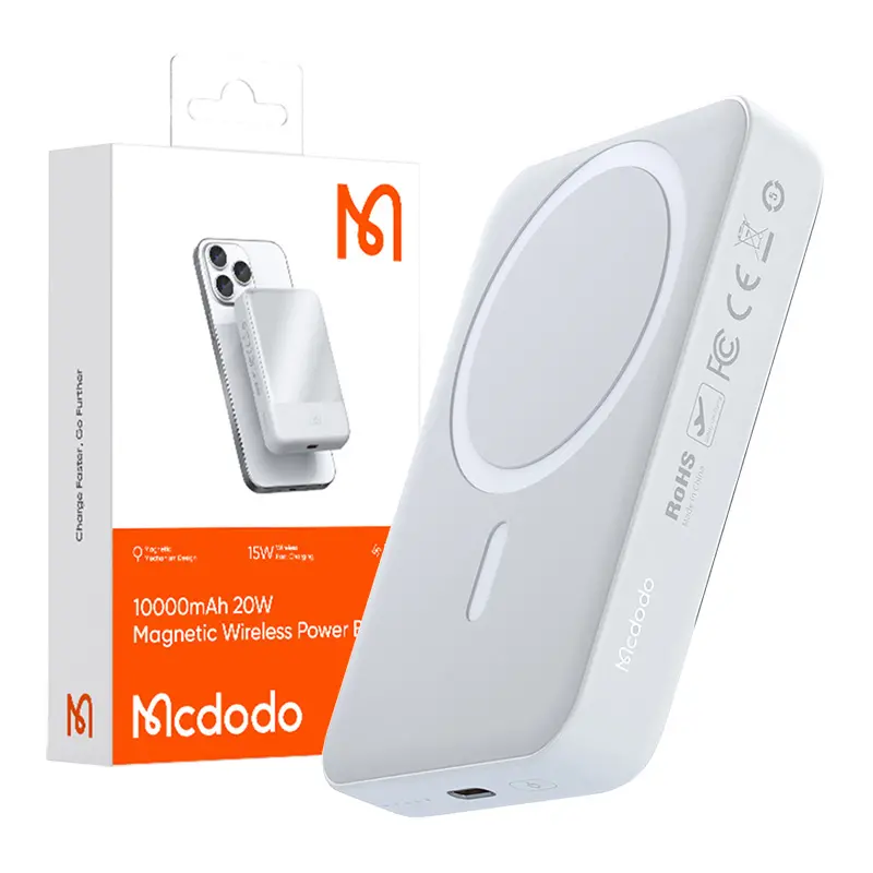 Powerbank Mcdodo MC-4260 10000mAh, 20W MagSafe Biały