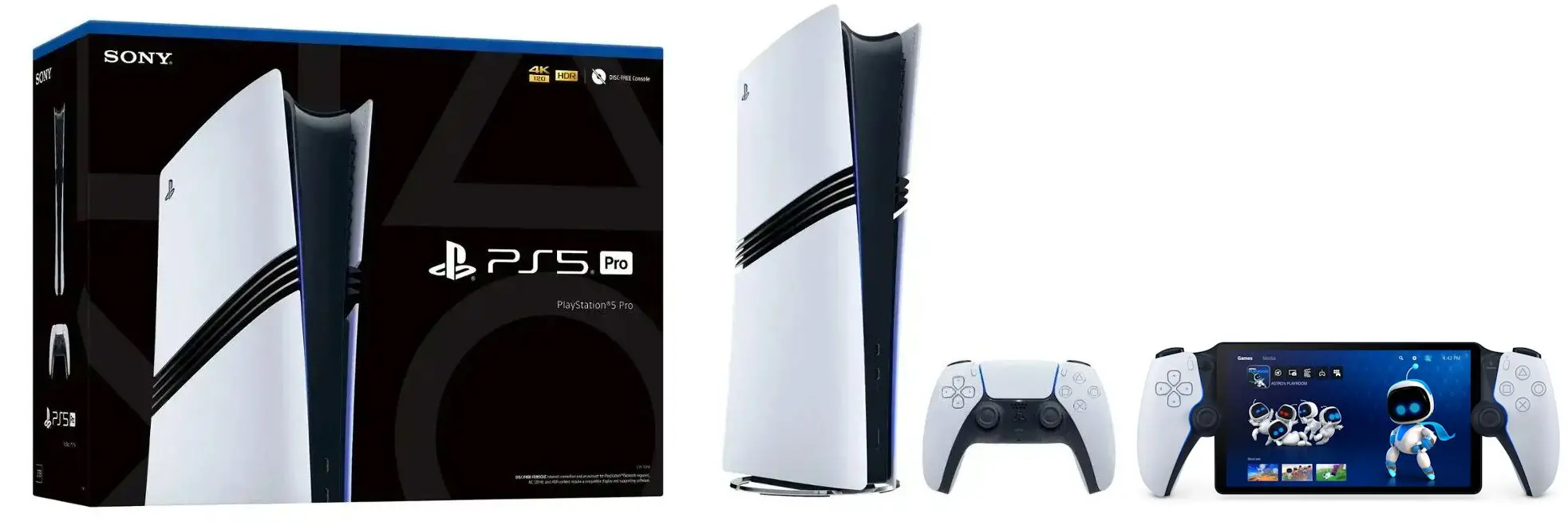 Konsola Sony PlayStation 5 Pro (PS5) 2TB + PlayStation Portal