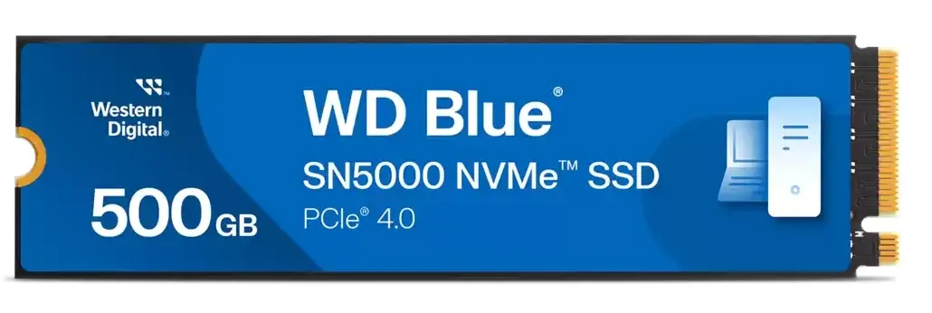 Dysk WD Blue SN5000 500GB PCIe Gen4 x4