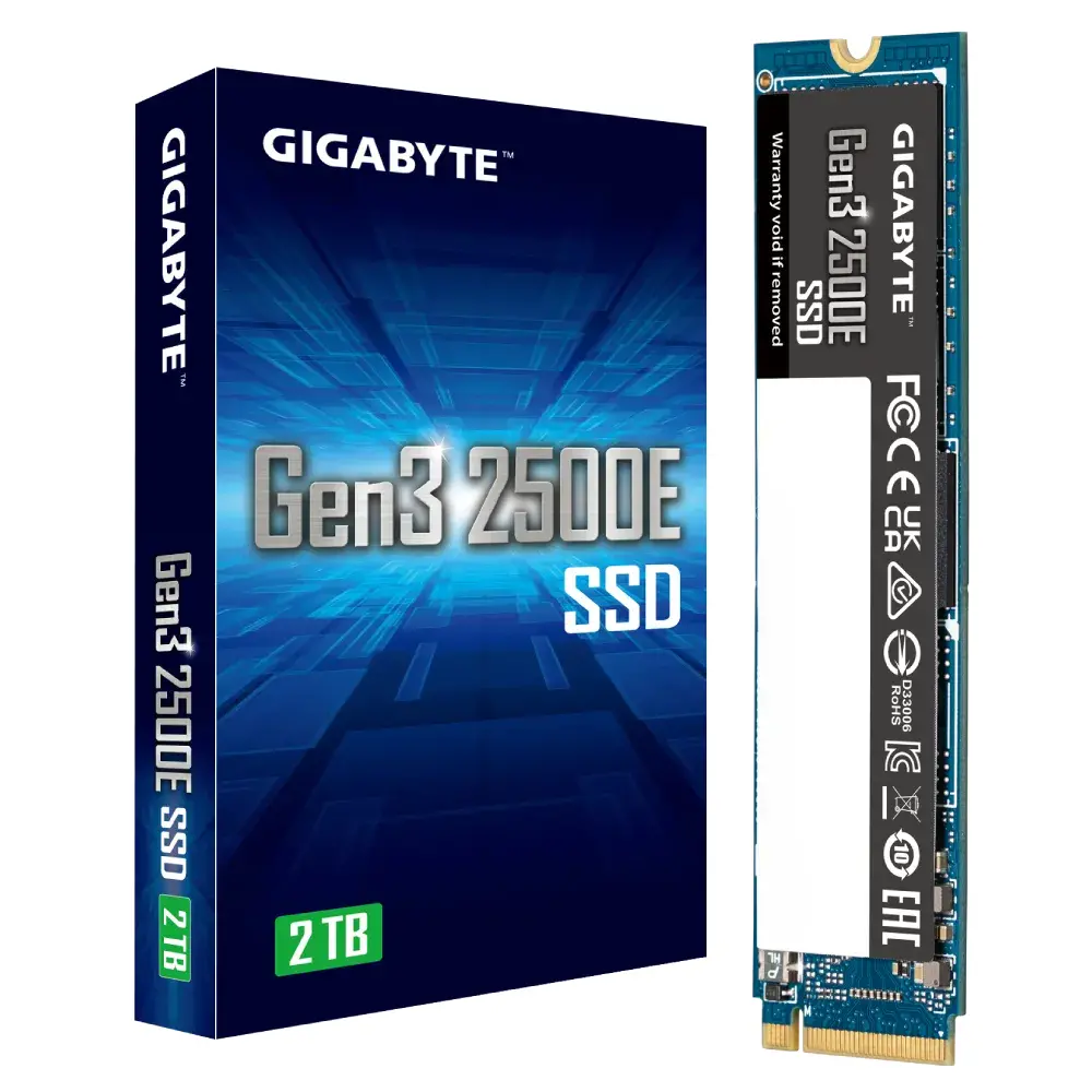 Dysk Gigabyte Gen3 2500E 2TB PCIe 3.0x4 NVMe