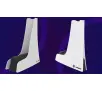 Ładowarka Snakebyte SB920813 Dual Charge 5 + Headset Stand Biały