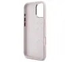 Etui Guess Silicone Script Metal Logo & Frame do iPhone 16 Plus Różowy