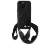 Etui BMW M Edition Carbon Stripe & Strap do iPhone 16 Pro Max Czarny