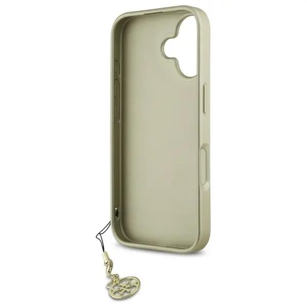 Etui Guess 4G Charms Collection do iPhone 16 Czarny