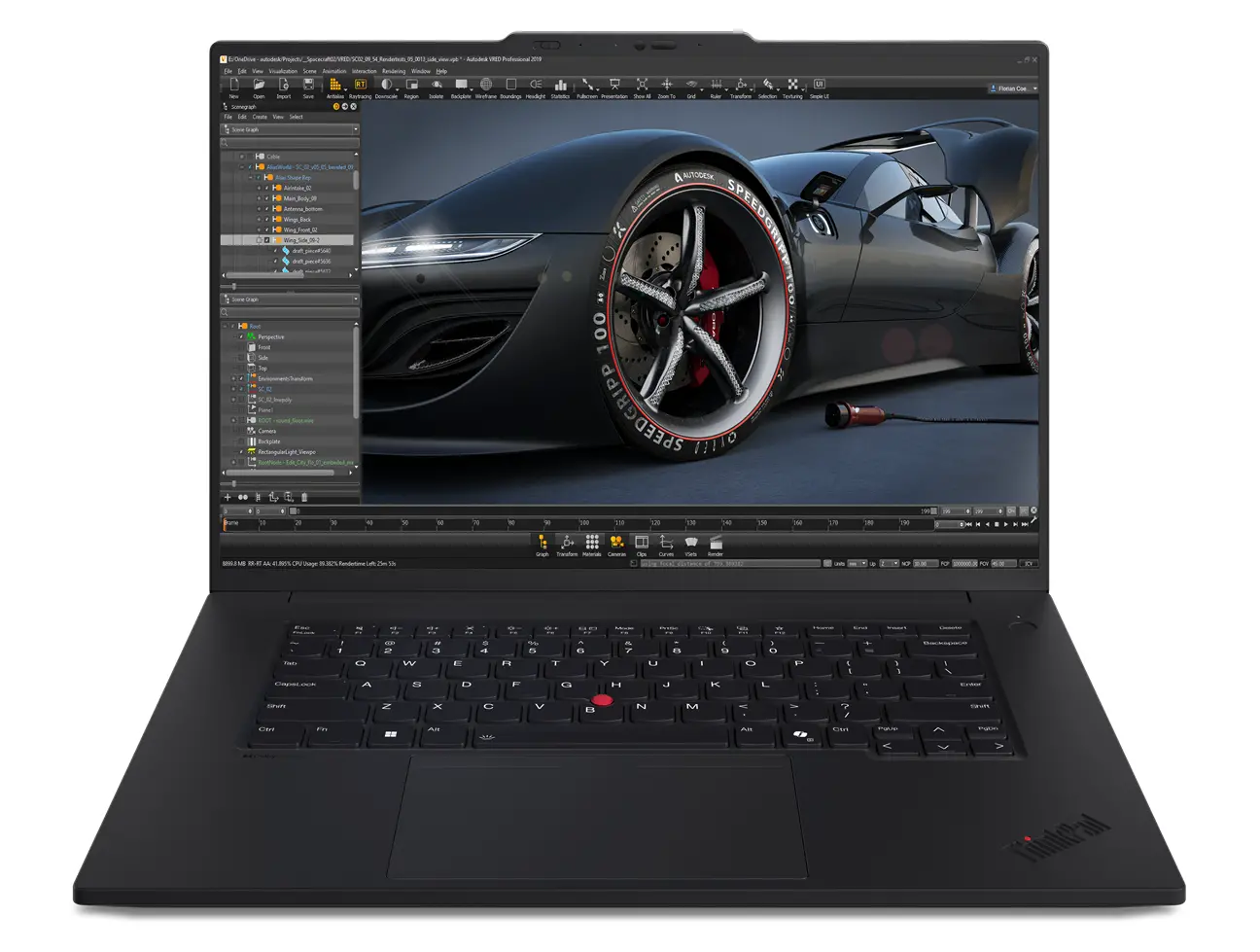 Lenovo ThinkPad P1 Gen 7 16" 165Hz Ultra 7 165H 32GB RAM 1TB Dysk SSD RTX4060 Win11 Pro Czarny Funkcje AI