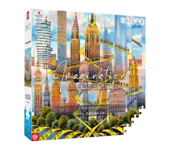 Puzzle Good Loot Tytus Brzozowski Nowy Jork / New York Imagination Puzzle 1000 elementów